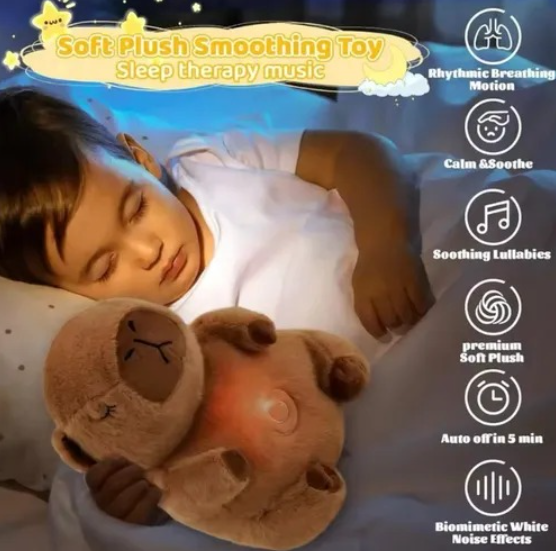 CAPIBARA PELUCHE QUE RESPIRA